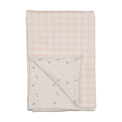 Goose on Plaid Footie