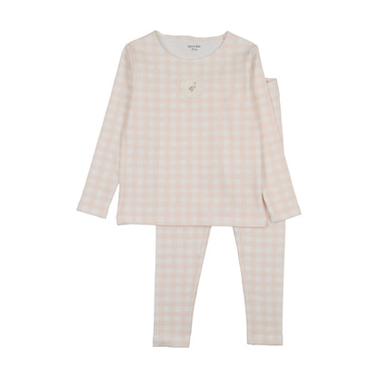 Goose on Plaid Loungewear