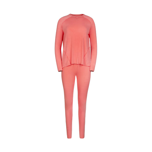 Coral Burst Teen Loungewear
