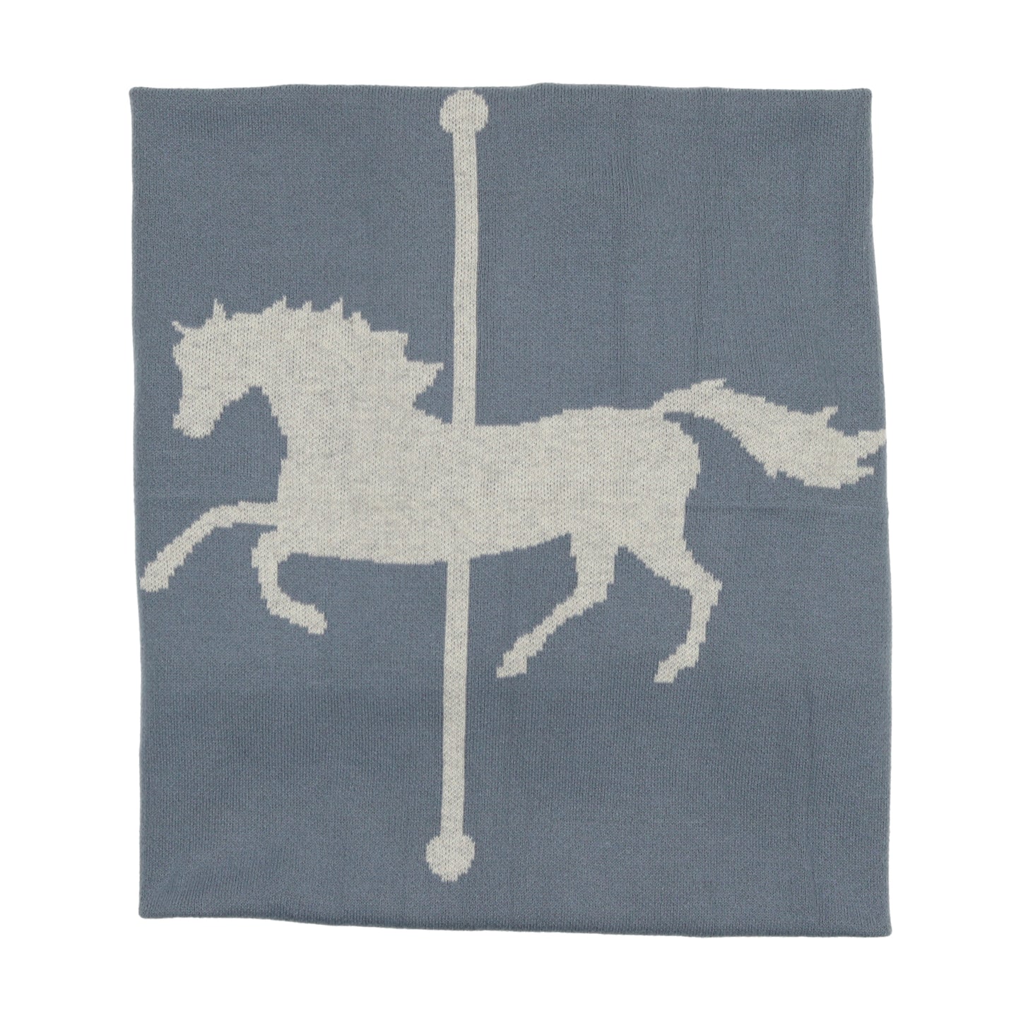 Knit Carousel Horse Blanket