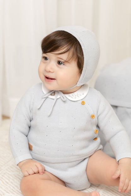 Leather Tab Knit Outfit