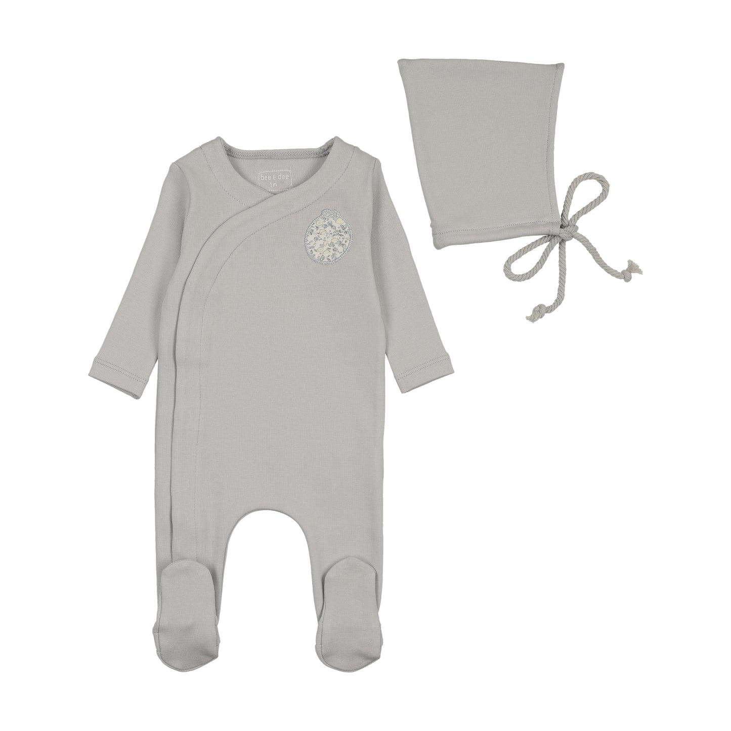 Lemon Applique Footie