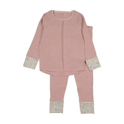 Lemon Print Cuffs Loungewear