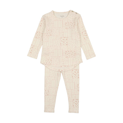 Multi Floral Design Loungewear