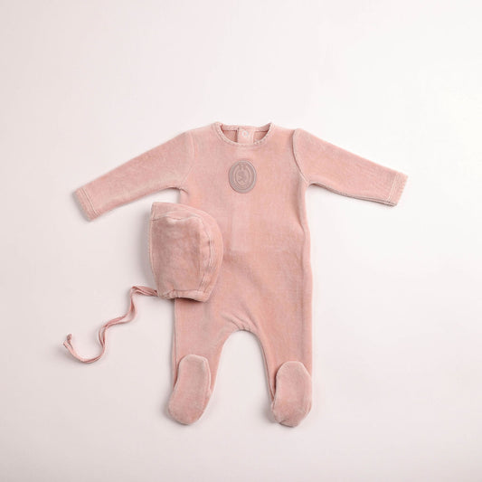 Plaquette Velour Footie - Toffee