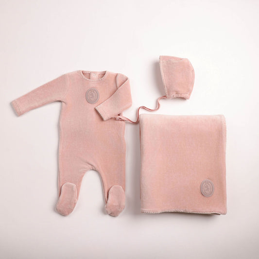 Plaquette Velour Layette - Toffee
