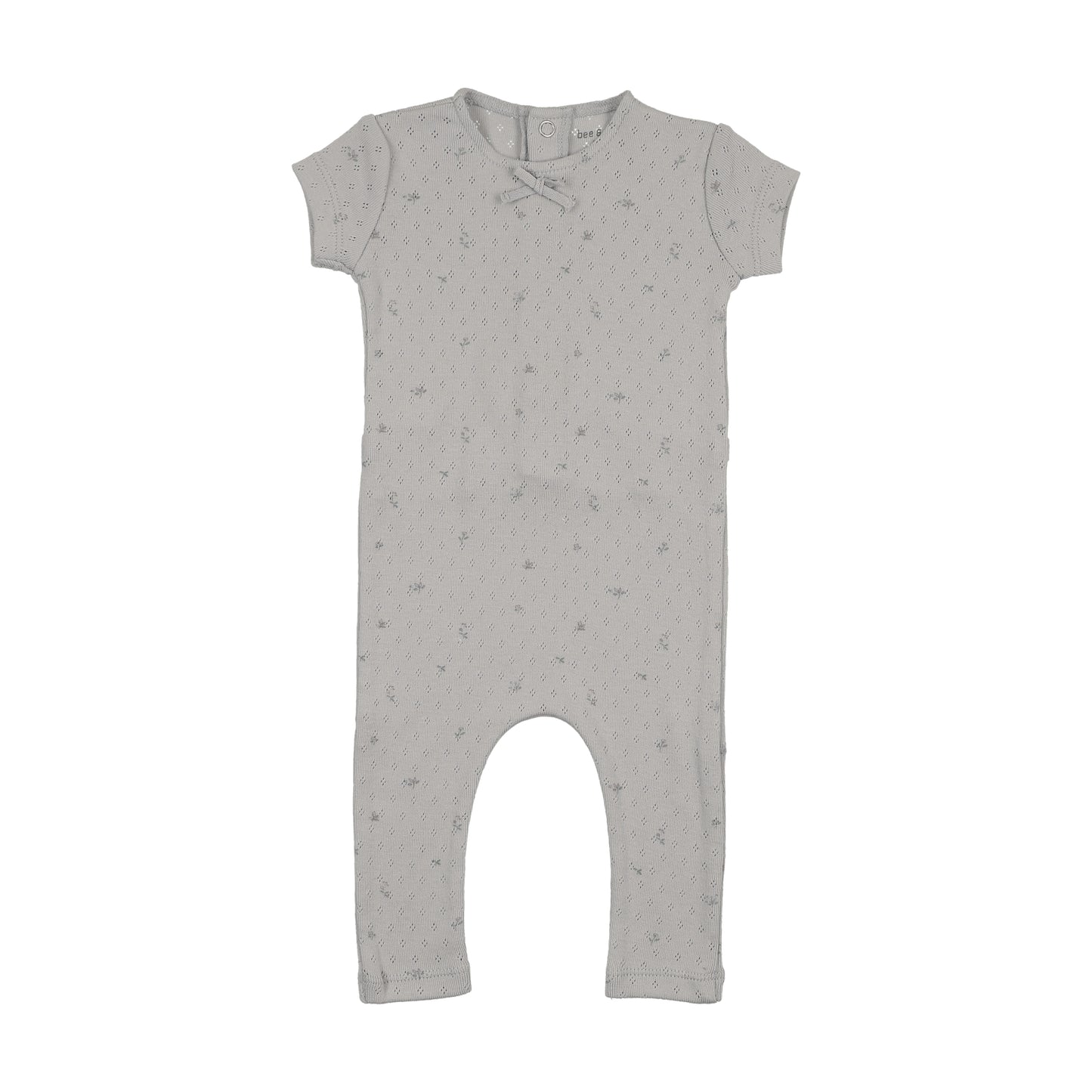 Pointelle With Flowers Romper