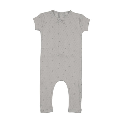 Pointelle With Flowers Romper