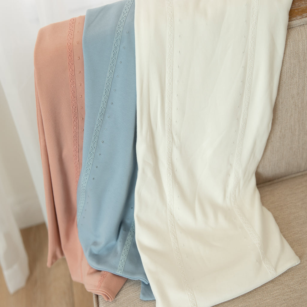 Ribbon Lace Blanket