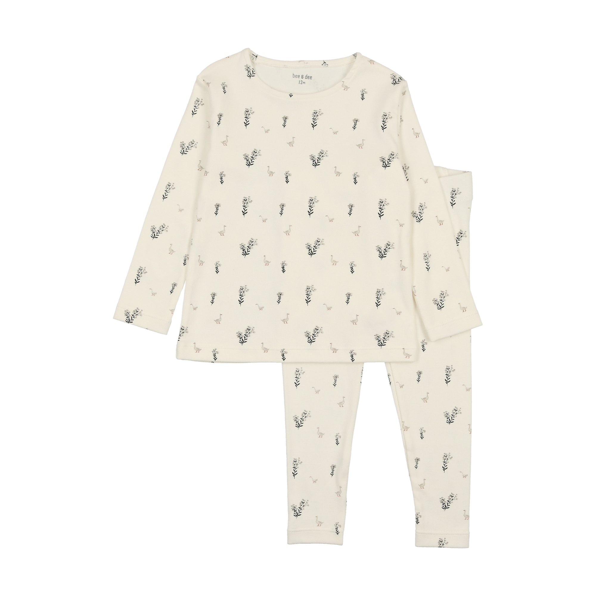 Swan Print Loungewear