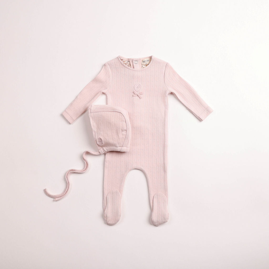 Sweet Classic Pointelle Footie
