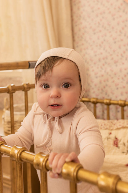 Sweet Classic Pointelle Layette - Linen Boys