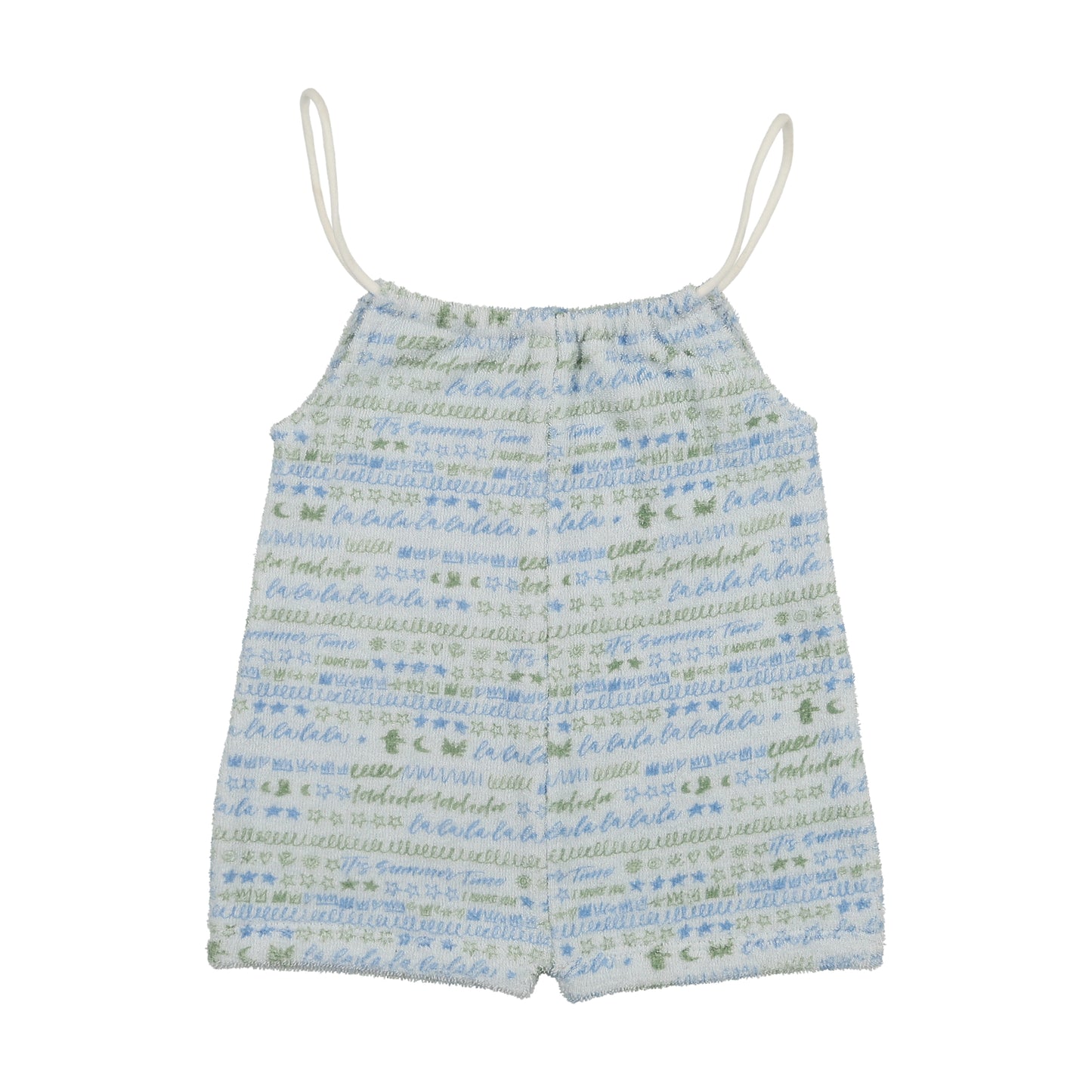 Terry Scribble Romper