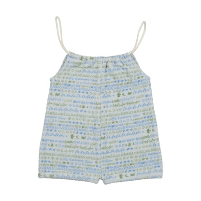 Terry Scribble Romper