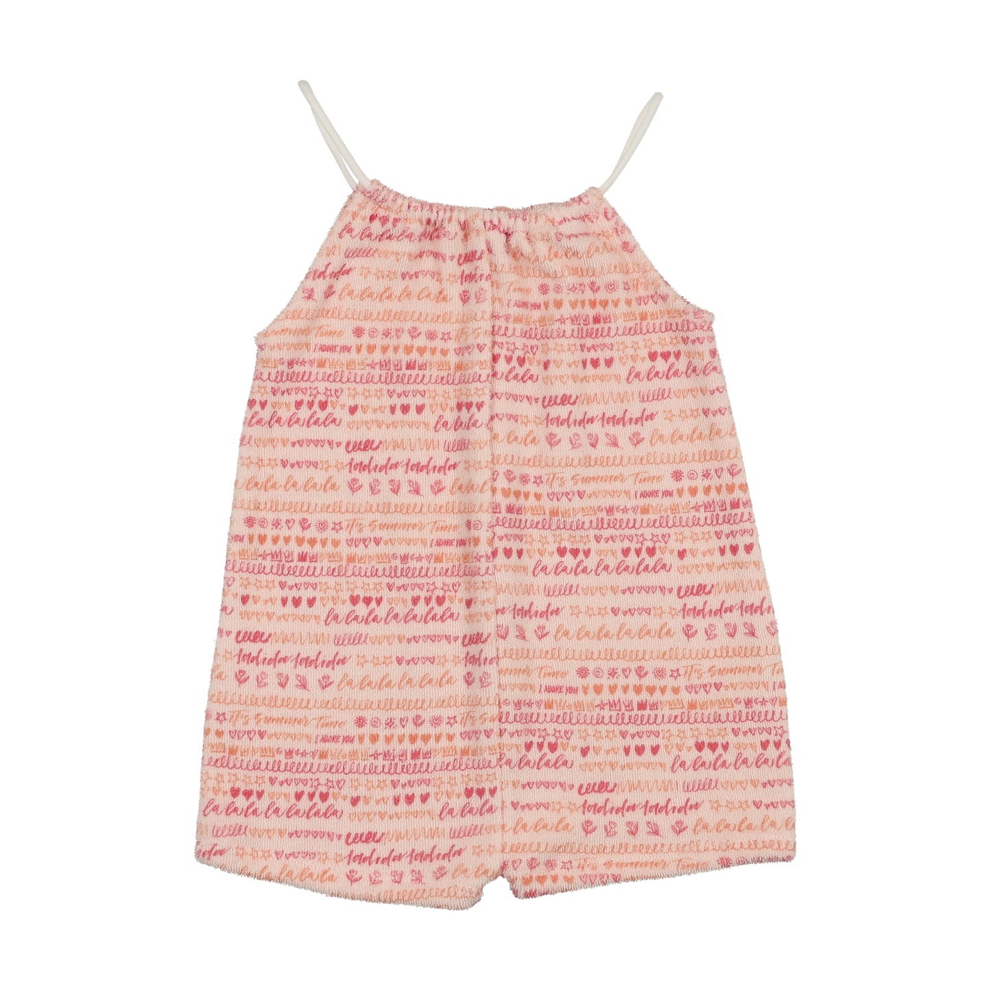 Terry Scribble Romper
