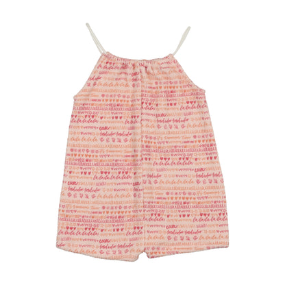 Terry Scribble Romper