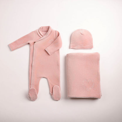 Timeless Classic velour Footie