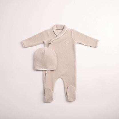 Timeless Classic velour Footie