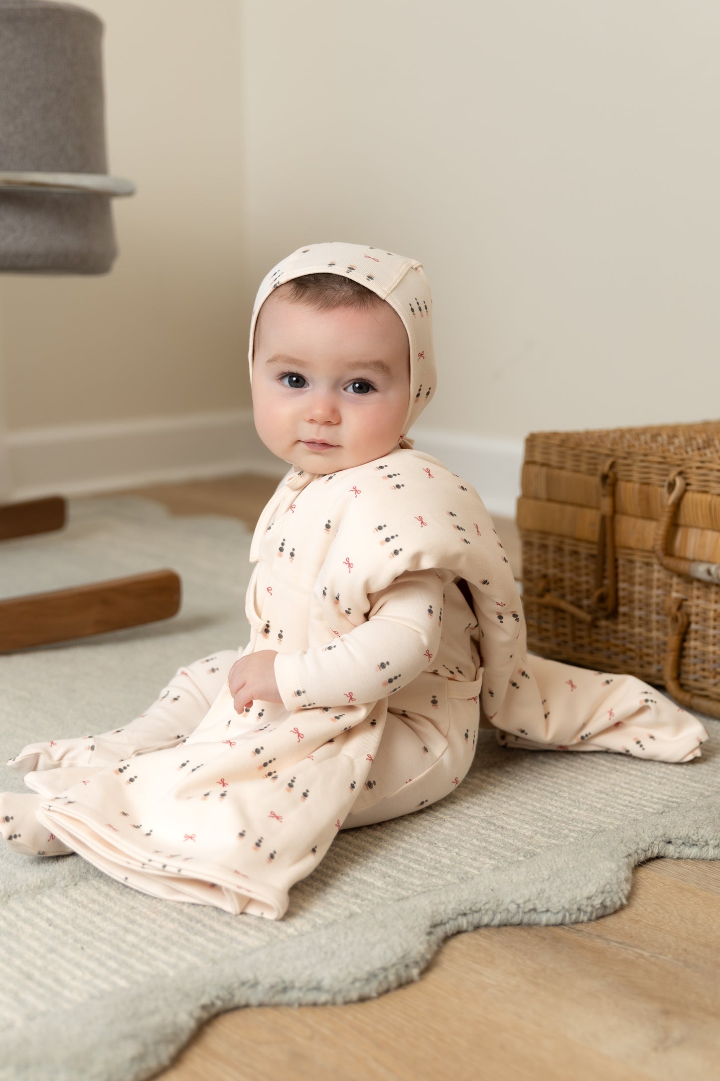 Topiaries & Bows Footie