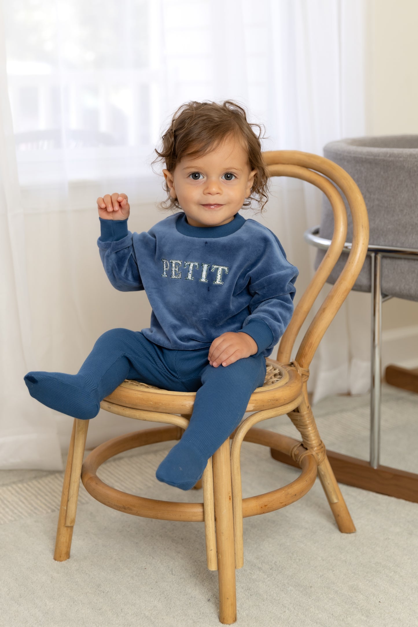 Velour Petite Two Piece