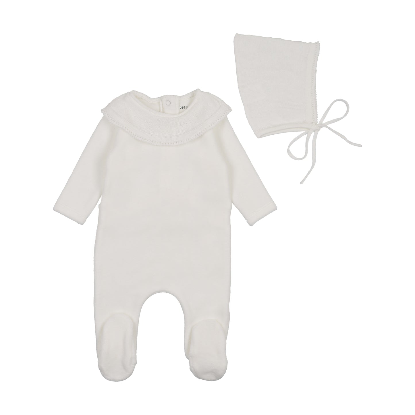 Vintage Soft Velour Footie