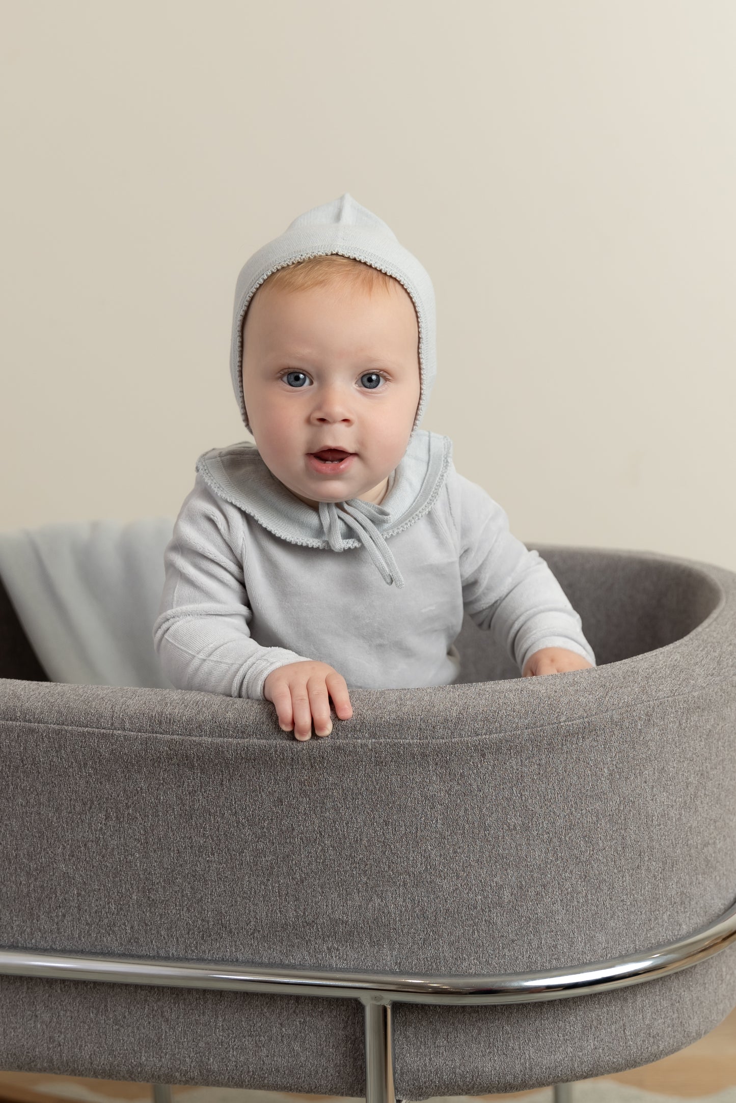 Vintage Soft Velour Footie