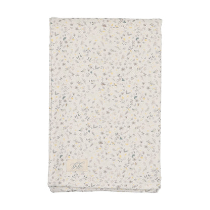 Whimsical Bloom Cotton Blanket