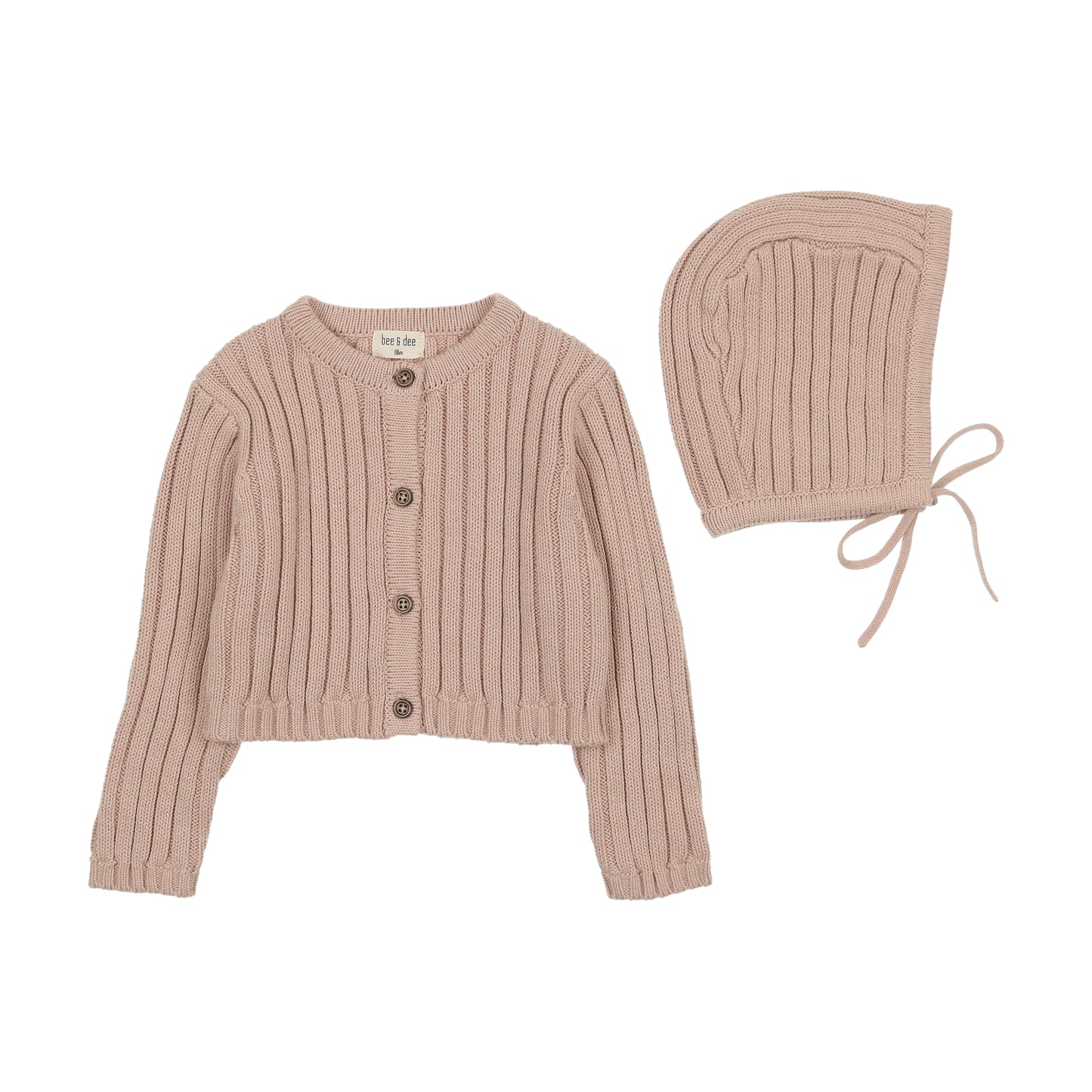 Wide Ribbed Cardigan