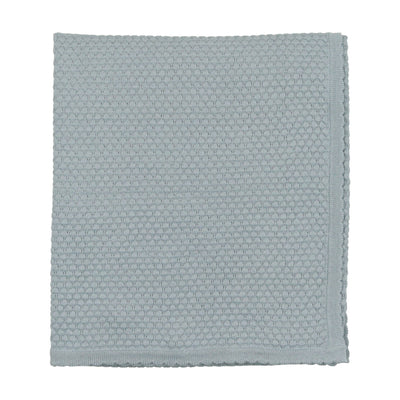 Knit Overlay Cotton Blanket