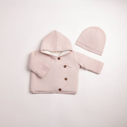 Boutique Delicata Knit Jacket - Mauve