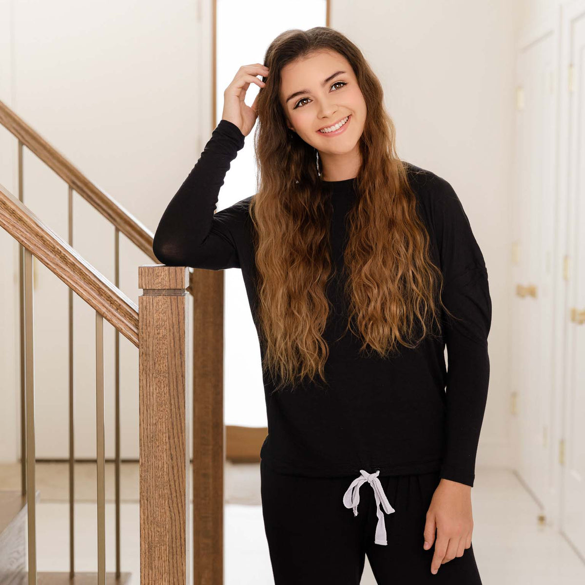 Black Dolman Loungewear